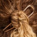 64266-MetalFrenchHairPin-1pc-CreativeProductShoot-Model-Hair-Gold-1280x1280px
