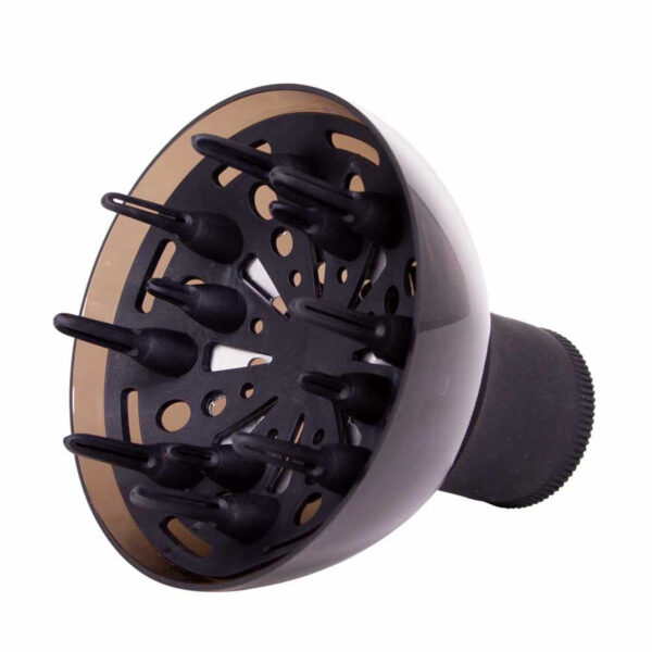 Kiharan hiuksen kuivaukseen diffuuseri